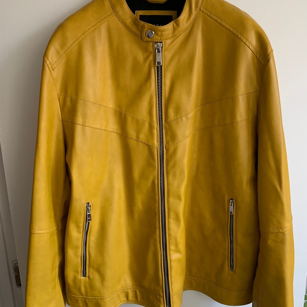 Zara Brand Faux leather jacket